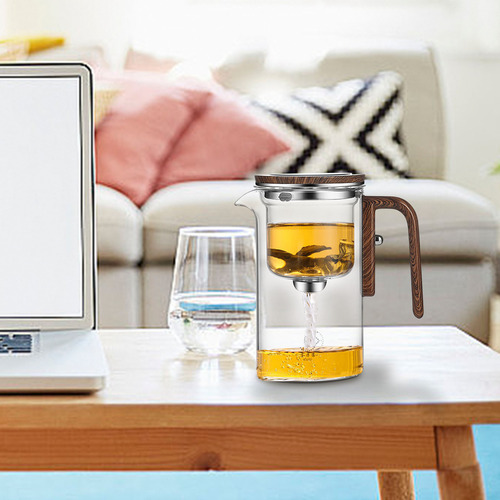 Conjunto De Chá Rodless Lazy Tea Cup Copo De Separação De Ág