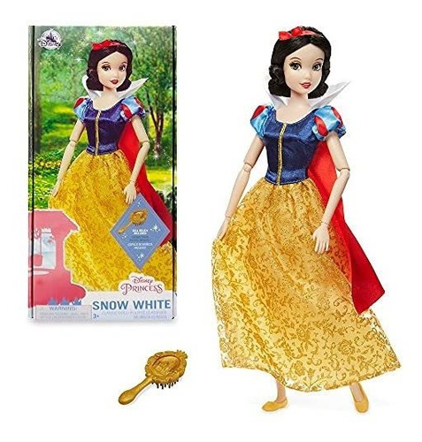 Muñeca Clásica Blancanieves Oficial De Disney Store Para Niñ