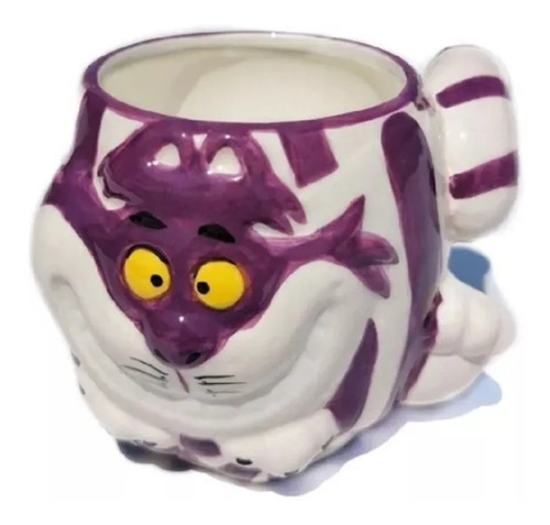 Taza Gato Rison Chessire Cat  Original Alice In Wonderland