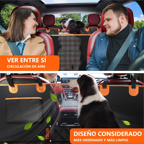 Imagen 6 de 10 de Funda Para Asiento De Coche Protector De Perro, Impermeable