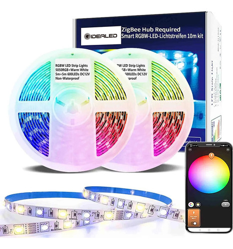 Tira De Luz Led 10m Rgbw Decorativas Smart Zigbee Luces Led