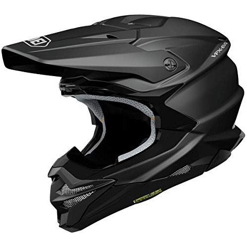 Shoei Vfxevo  Casco Sólido Motocicletas Todo Terreno Negro N