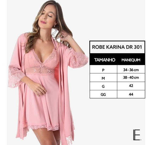 Hobby Feminino Pijama Sensual Roupão Promoção Microfibra
