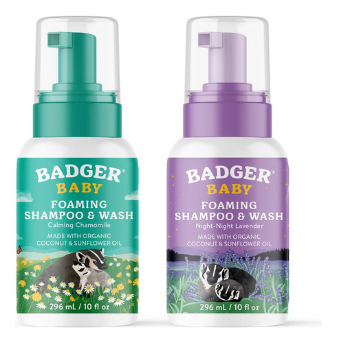 Badger Jabon Para Bebes, Combinacion Relajante De Manzanilla