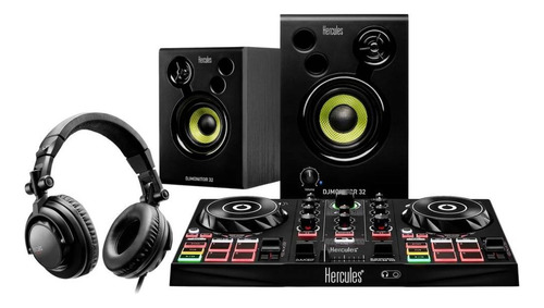 Learning Kit Hercules Inpulse 200+djmonitor+auricular Dj45