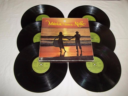 Lp Vinil - A Musica Dentro Da Noite - Box 6 Discos Romantico