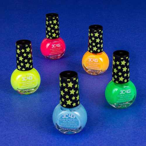Tres Aplausos Para Niñas - Esmalte De Uñas Glow In The Dark