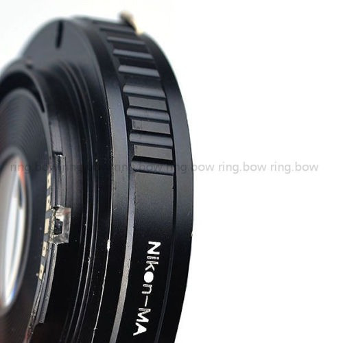 Imagen 5 de 5 de Confirmar De Óptica Af Nikon F Ai A Sony Alpha Del Lente Ada
