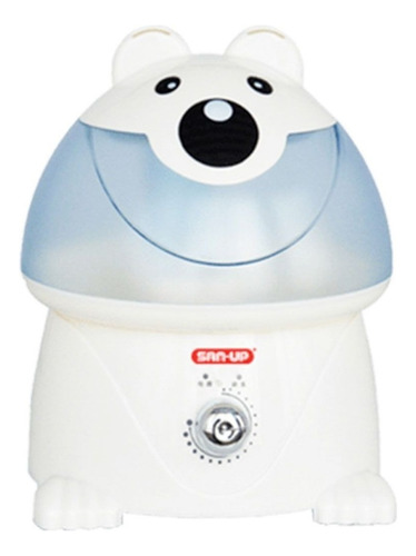Humidificador Vaporizador San Up Infantil Osito Ultrasonico Color Blanco