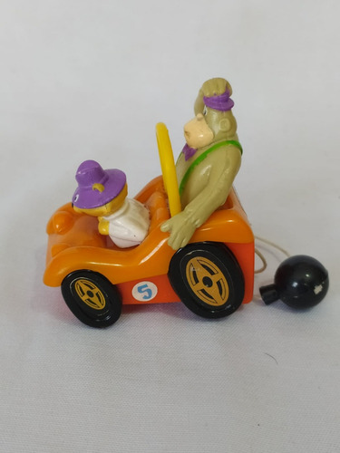 Gorila Maguila Y Inspector Ardilla Autos Locos Hanna Barbera (Usado)