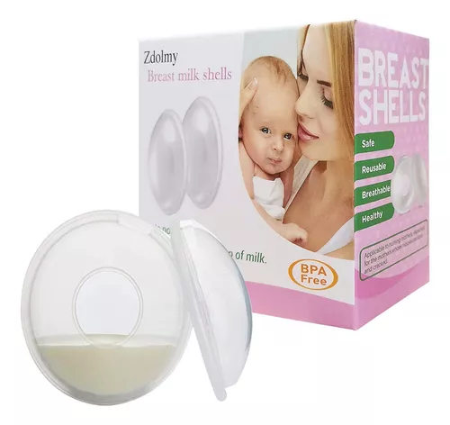 Conchas de pecho, tazas de lactancia, protector de leche, protege los  pezones doloridos para la lactancia, recoge fugas de leche materna para  madres