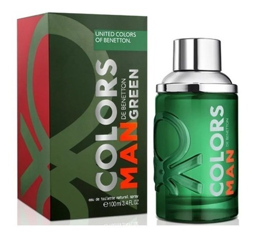 Perfume Colors Green De Benetton 100 Ml Edt Original