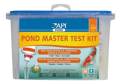 Api Pond Master (agua Dulce) Test Kit - 500 Pruebas!