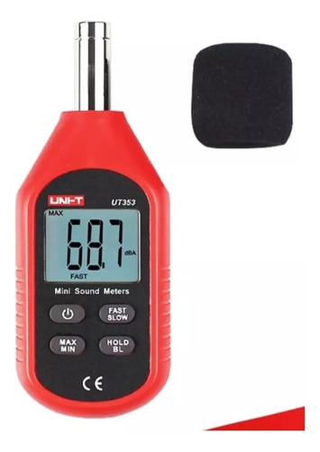 Mini Decibelimetro (sonometro) Digital Uni-t Ut-353