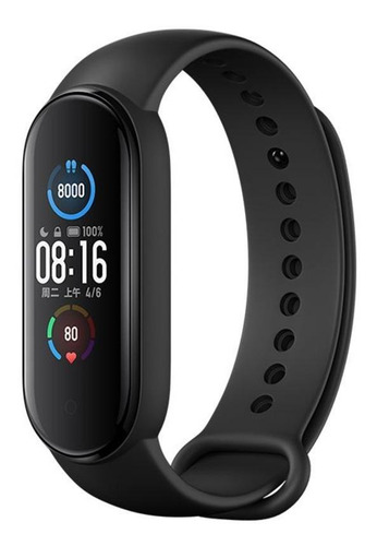 Imagem 2 de 3 de Xiaomi Mi Smart Band 5 1.1 Black, Liga De Alumínio