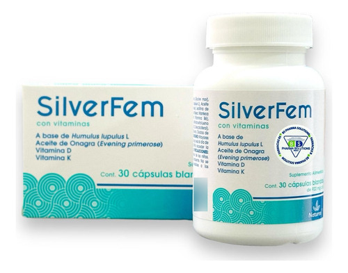Silverfem Con Vitaminas C/30 Caps Blandas Naturex