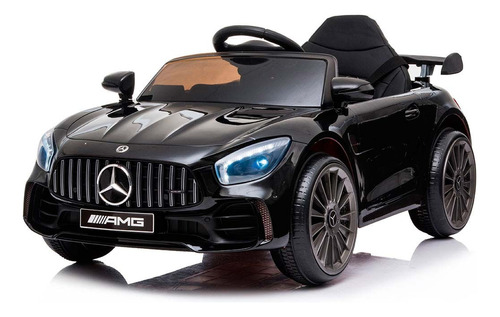 Auto Mercedes Benz Amg Para Niños A Bateria Color Negro