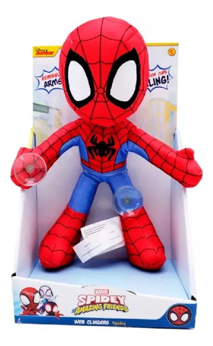 Peluche Spiderman Con Sopapa Spidey Y Sus Amigos Snf0034 C