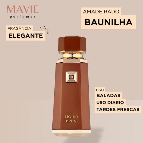 Perfume Liquid Brun French Avenue 100ml Eau De Parfum Original Com Selo