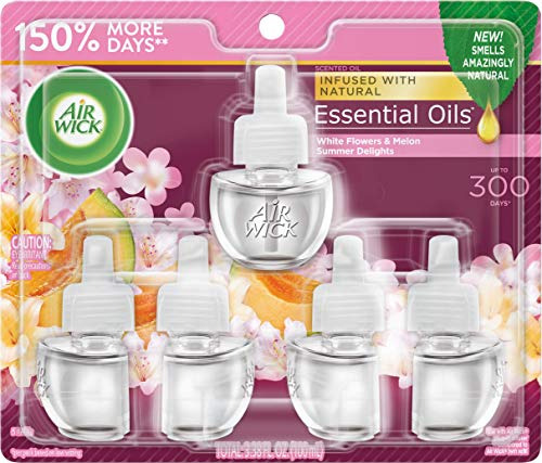 Recambios De Aceite Perfumado Air Wick Summer Delights, 5 X