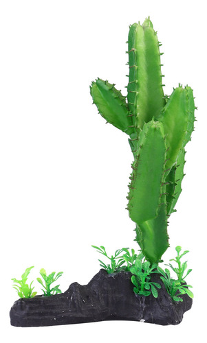 Decoración De Simulación Submarina De Cactus De Plástico