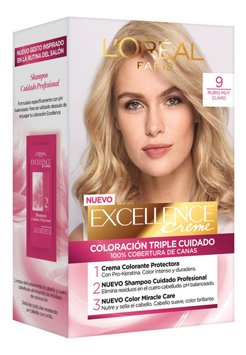 Tintura Permanente Excellence Creme Loreal Paris X 47 Gr