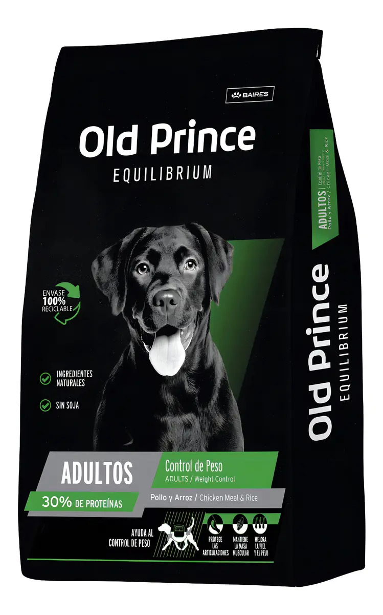 Alimento Old Prince Special Recipe Control de peso para perro adulto los tamaños sabor mix de 15 kg