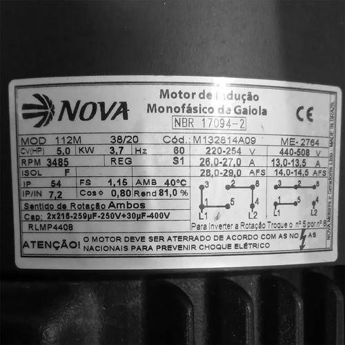 Ensiladeira Moe Cana Capiaçu Elétrica 5cv Mono 220 440v Eg9
