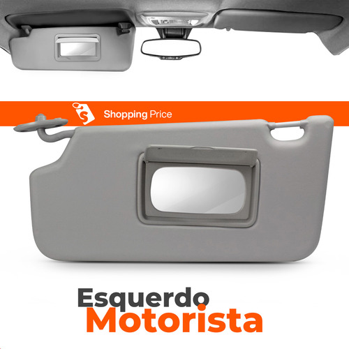 Par Quebra Sol Fiesta Ecosport 2003 A 10 12 13 Cinza Espelho