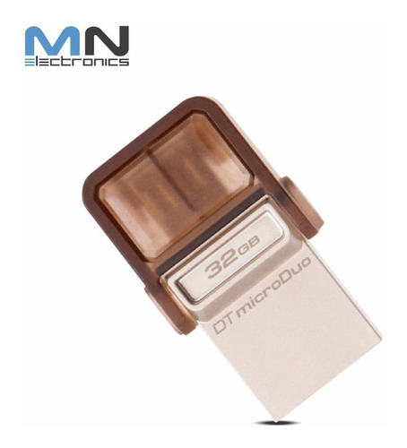 Kingston-memoria Usb Datatraveler Microduo Otg De 32gb - Neg