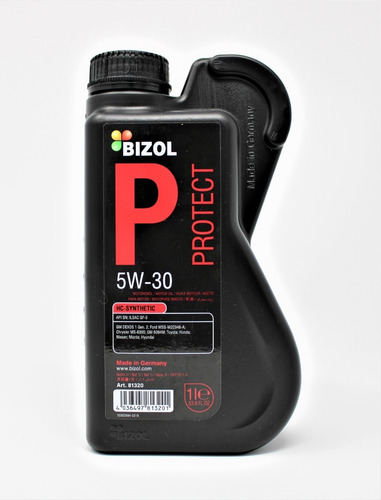 Imagen 1 de 4 de Aceite Sintético 5w-30 Hc - Bizol (1 Litro)