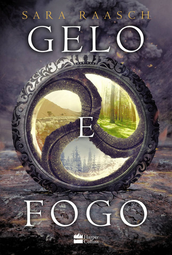 Gelo e fogo, de Raasch, Sara. Série Neve e cinzas (2), vol. 2. Casa dos Livros Editora Ltda, capa mole em português, 2016