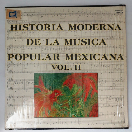 Historia Moderna De La Musica Popular Mexicana Vol.2  Lp