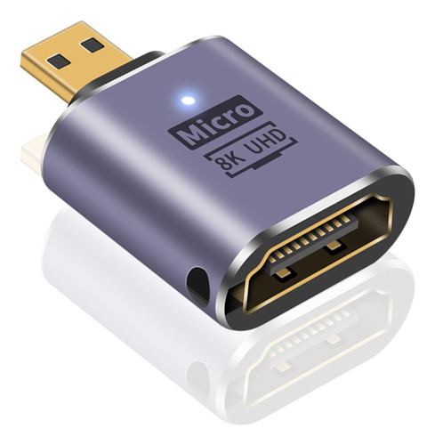 Poyiccot Adaptador Micro Hdmi A Hdmi, Adaptador Micro Hdmi A