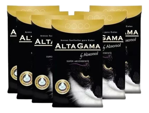 Piedritas Para Gatos Alta Gama 6 U X 3.6 Kg Piedras Gato