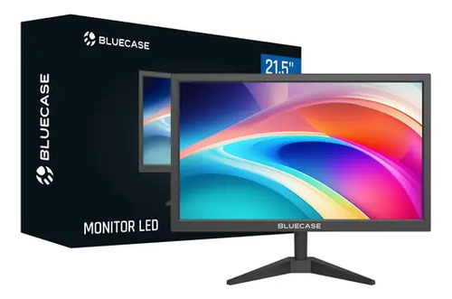 Monitor Led Bluecase 21,5 Preto Full Hd Vga/hdmi - Bm22g1hv 127/220v