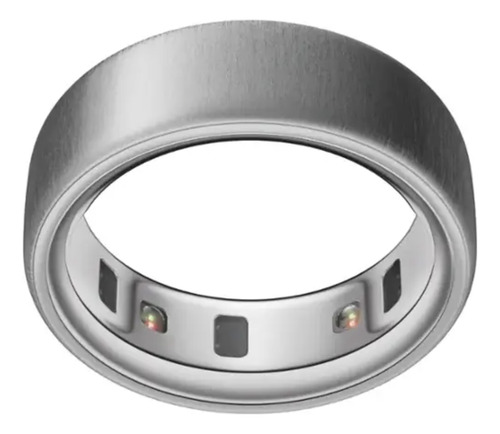 Oura Ring Horizon 4 Geração - Tamanho 07 Cor Brushed Silver