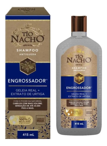 Shampoo Tio Nacho Antiqueda Engrossador 415ml