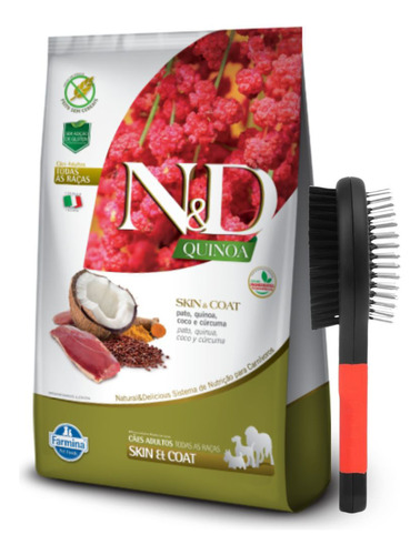 Alimento Nyd Perro Quinoa Piel Y Pato Piel Sensible 10 Kg + 