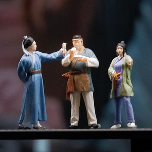 Figura A Escala 1:64, Figuras De Escena De Masculino
