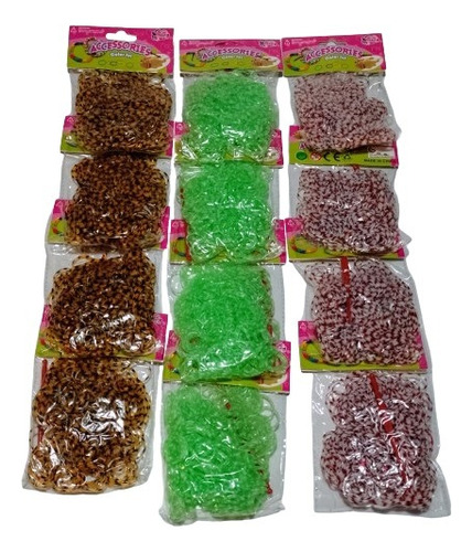 Gomitas P/ Armar Pulseras X 12 Pack - Martinez -