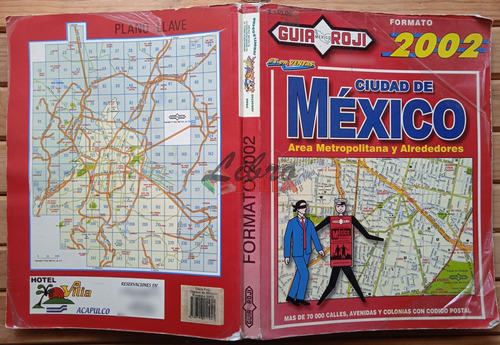 Guía Roji Ciudad De México (2002) Área Metropolitana Y Alred