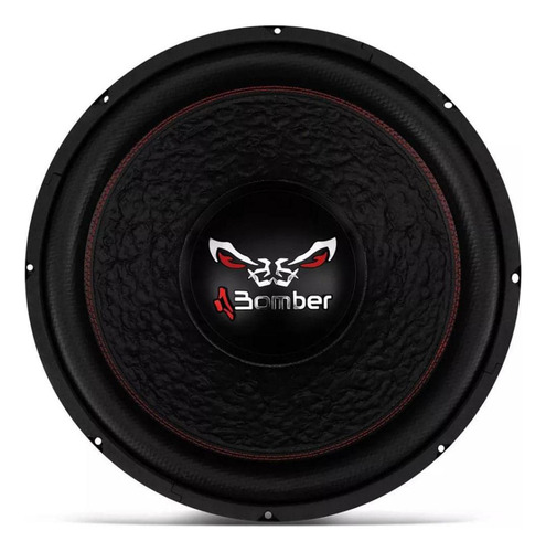 Subwoofer Bomber Bicho Papão de 15 pulgadas, 600 W Rms, 4+4 ohmios