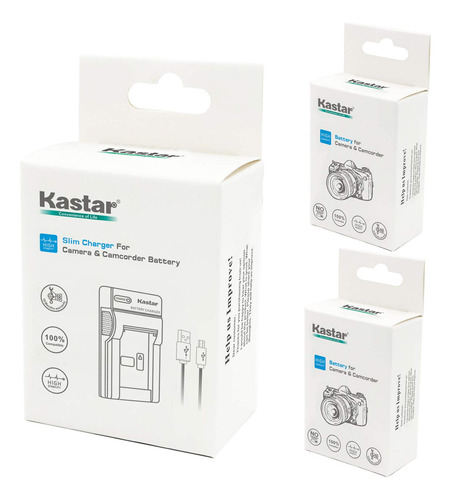 Carregador De Bateria Kastar Para Sony Np-bg1 Np-fg1 Cybersh