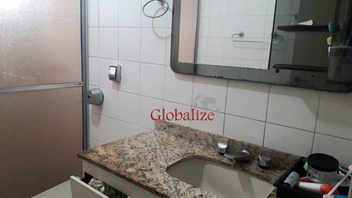 Apartamento Com 2 Dormitórios À Venda, 100 M² Por R$ 659.000,00 - Aparecida - Santos/sp - Ap0409