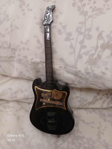 Cajita Musical Guitarrita Funciona Muy Bien Marrón Oscuro Guitarra (Usado)