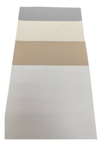 Cortina Rolo Blackout 0% Quartos-salas 1,60 L X 1,30 A Cor Bege