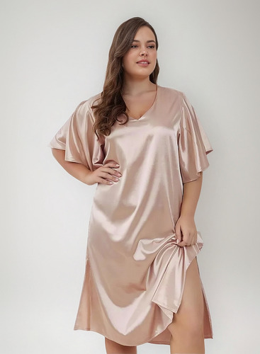 Camisones De Talla Grande Camisón Con Cuello En V