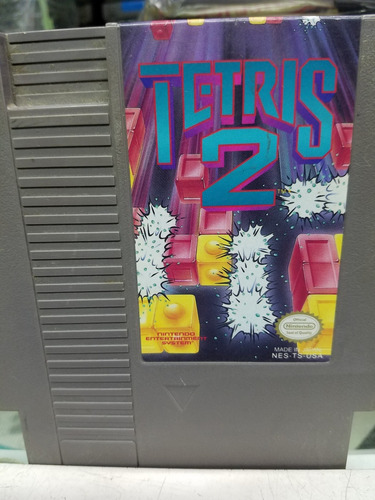 Tetris 2 Para Nes Original Físico 