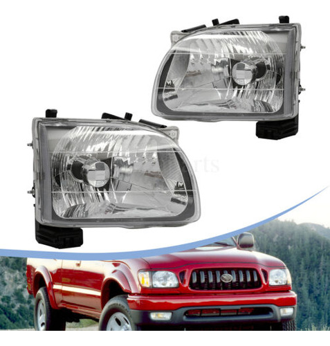 For 2001 2002 2003 2004 Toyota Tacoma Headlights Set Lef Ddb